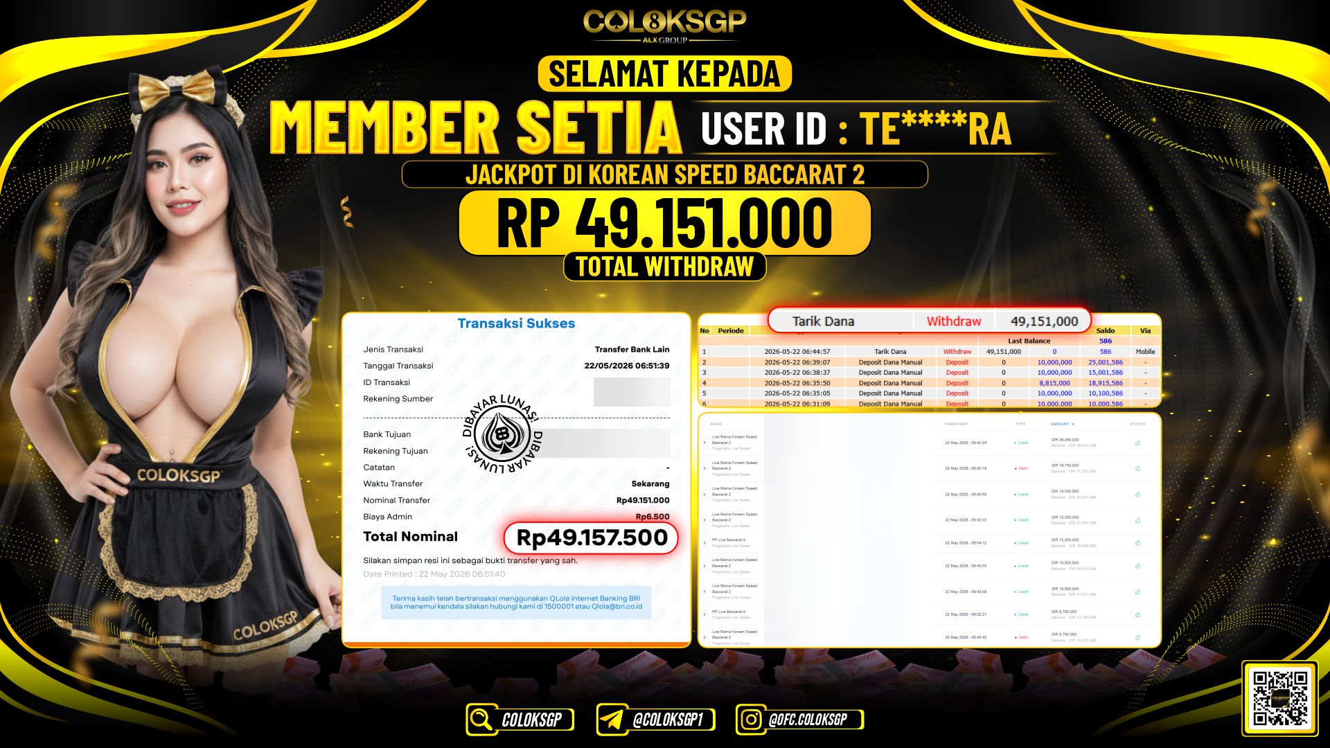 COLOKSGP JACKPOT PRAGMATIC LIVE DEALER-KOREAN SPEED BACCARAT 2