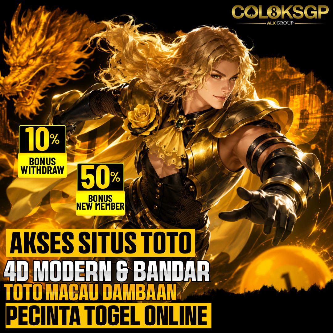 Login COLOKSGP : Akses Situs Toto 4D Modern & Bandar Toto Macau Dambaan Pecinta Togel Online