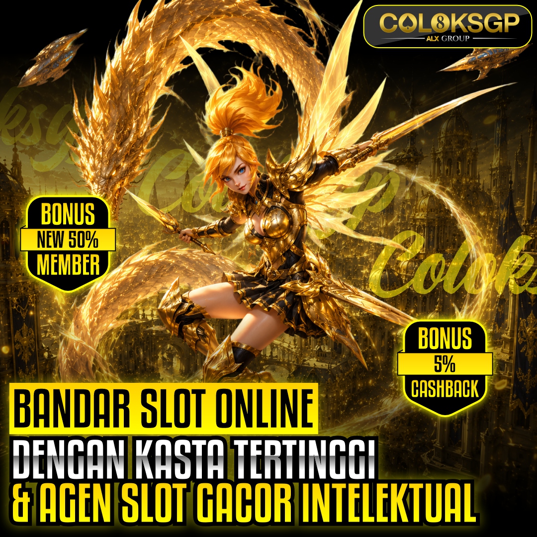 COLOKSGP - Bandar Slot Online Dengan Kasta Tertinggi & Agen Slot Gacor Intelektual
