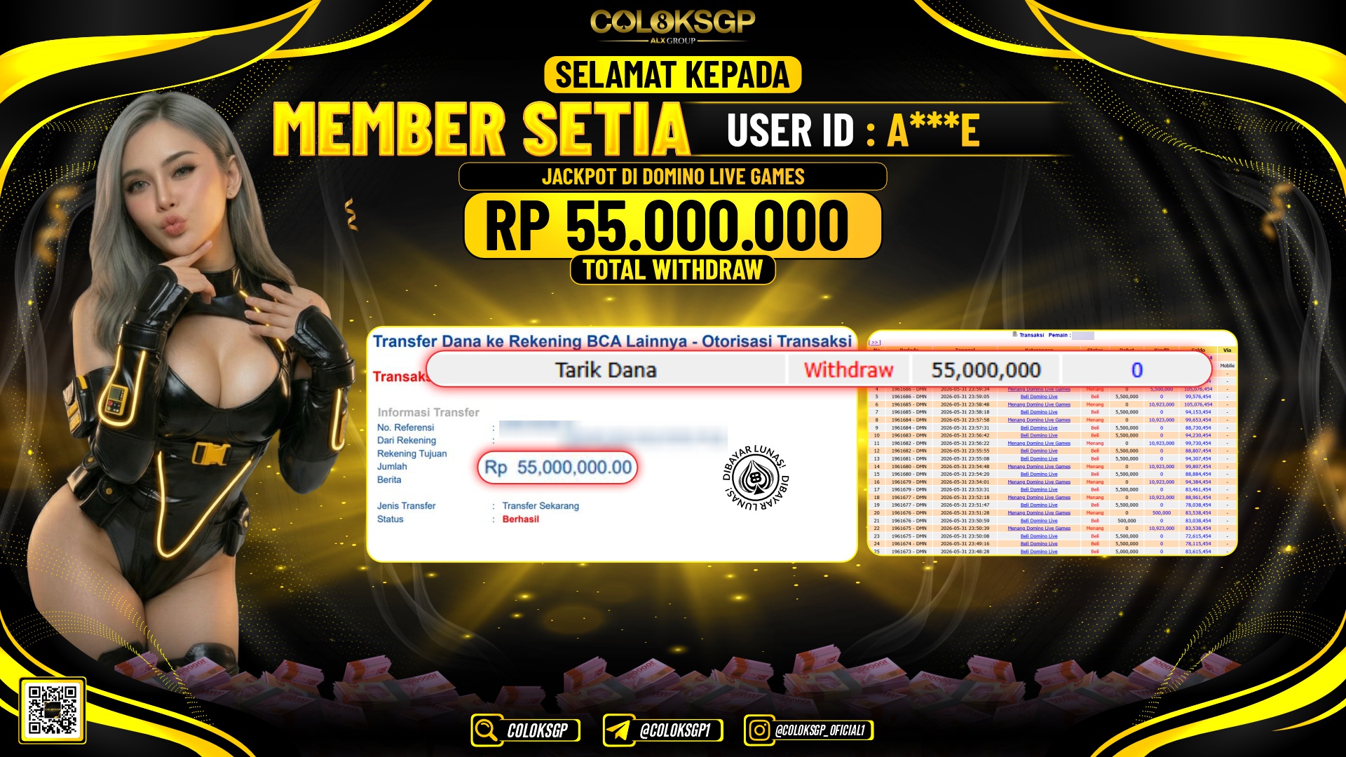 COLOKSGP JACKPOT IDNLIVE - DOMINO LIVE GAMES