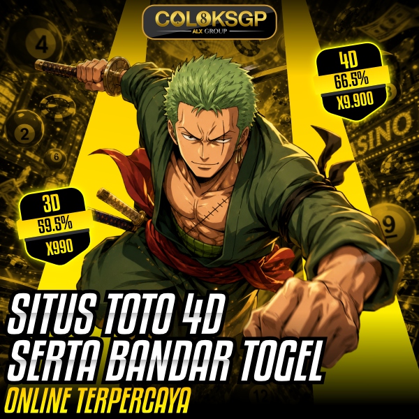 COLOKSGP | Situs Togel Online serta Bandar Toto 4d Tepercaya Lintas Generasi