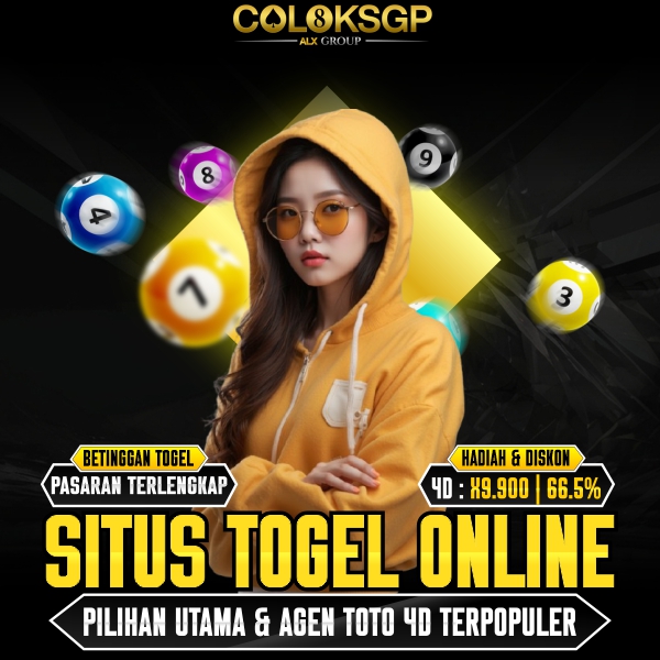 COLOKSGP : Situs Togel Online Pilihan Utama & Agen Toto 4D Terpopuler Kalangan Elit Global