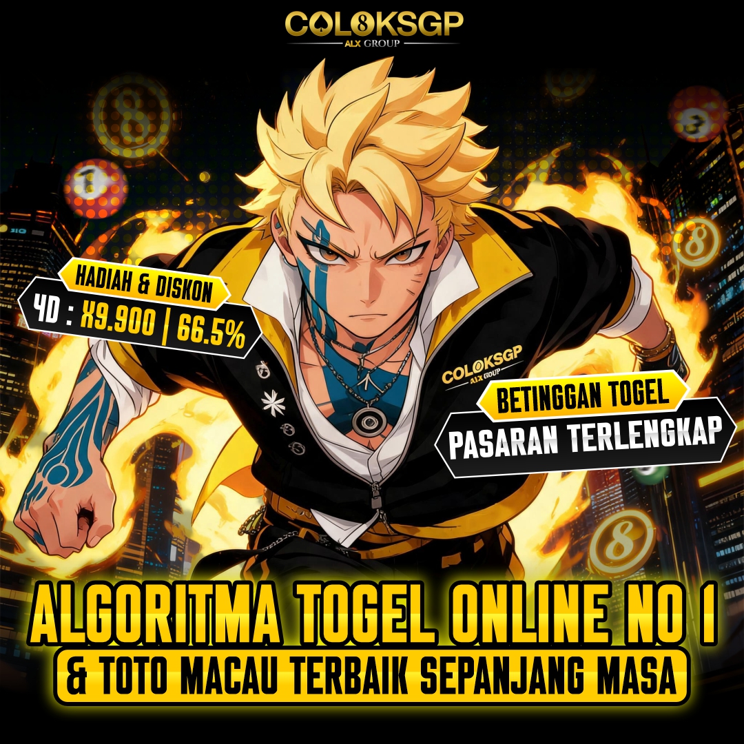 COLOKSGP - ALGORITMA TOGEL ONLINE NO 1 & BANDAR TOTO MACAU TERBAIK SEPANJANG MASA 