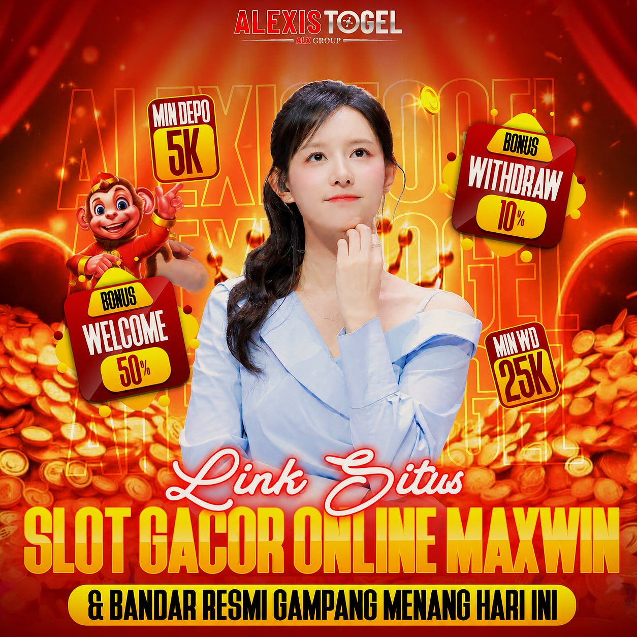 ALEXISTOGEL | Link Situs Slot Gacor Online Maxwin & Bandar Resmi Gampang Menang Hari Ini