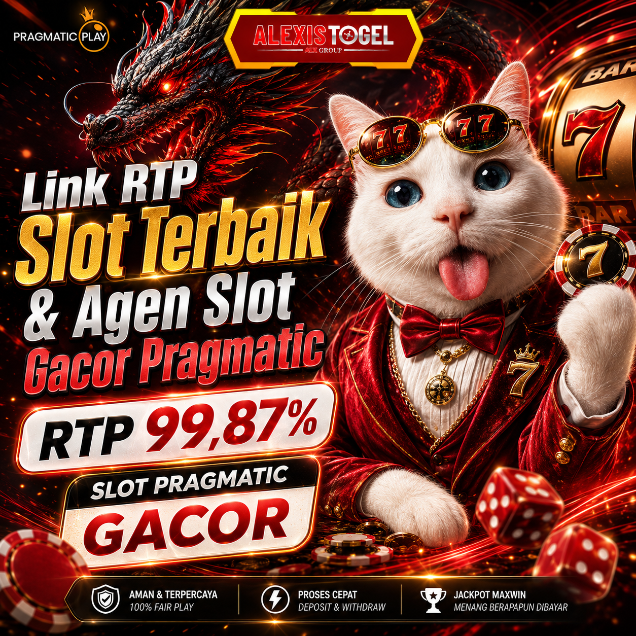 ALEXISTOGEL: Akses Asli Agen Slot Gacor & Link RTP Slot Pragmatic Terbaik