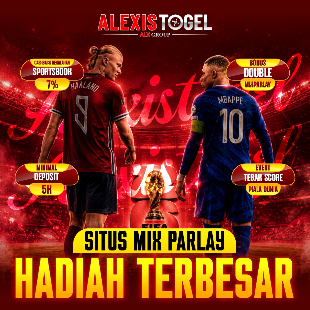 Alexistogel - Situs Mix Parlay Terlengkap & Hadiah Terbesar