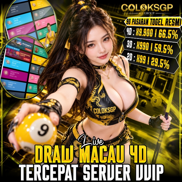 Sambil Ngopi Pantau Result! COLOKSGP Live Draw Macau 4D Tercepat Server VVIP