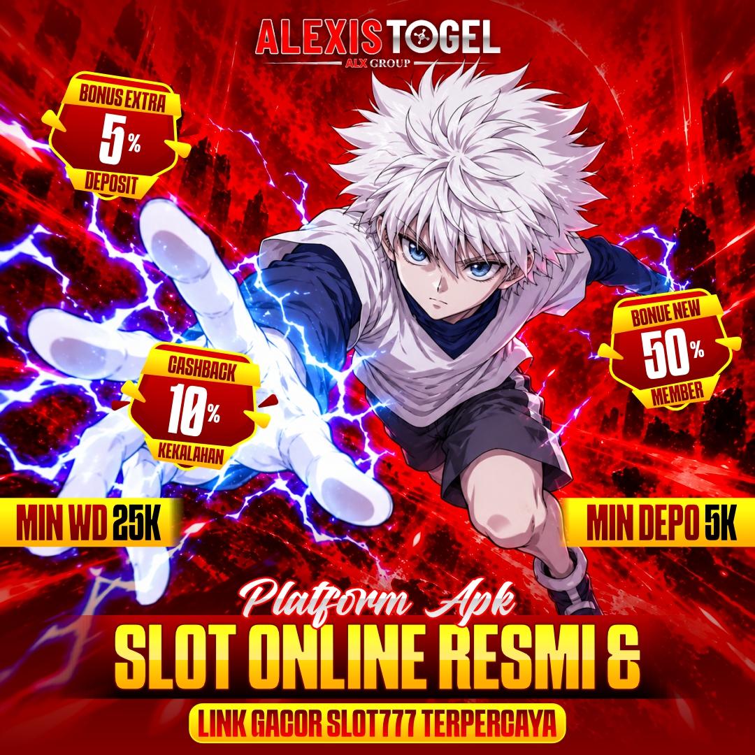 ALEXISTOGEL: Platform APK Slot Online Resmi & Link Gacor Slot777 Terpercaya 